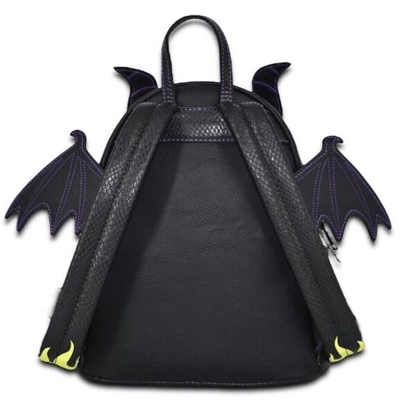 Loungefly Disney Sleeping Beauty Maleficent Dragon Cosplay Glow in the D… main image 8